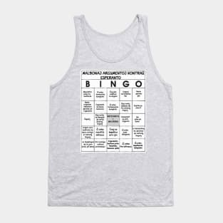 Malbonaj Argumentoj Kontraŭ Esperanto BINGO Tank Top